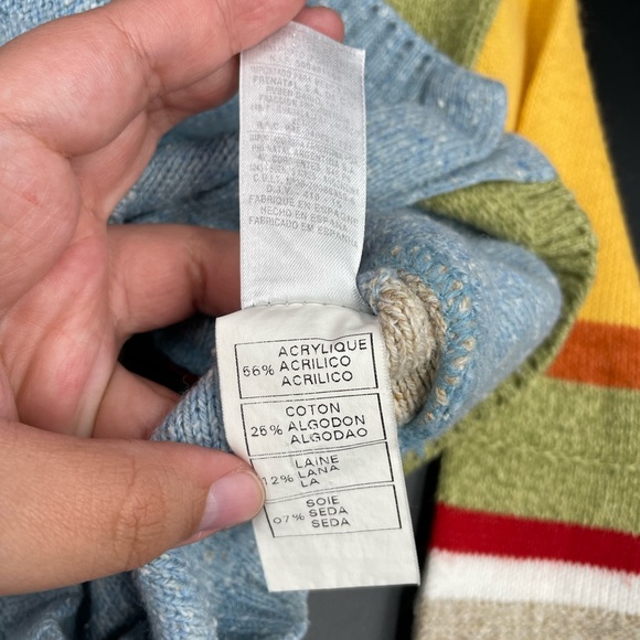 PRE NA Tal boys sweater 3T blue/yellow/red - Picture 4 of 6